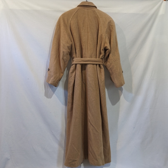 Lauren Ralph Lauren Camel Hair Trench Coat Size 8 - Picture 8 of 13